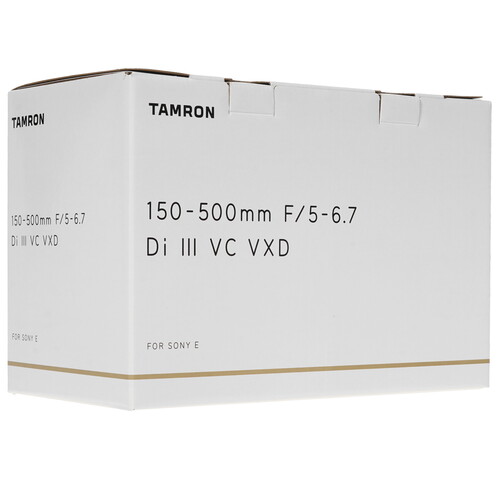 Купить Объектив Tamron 150-500mm f/5-6.7 Di III VC VXD  4824723. Характеристики, отзывы и цены в Донецке