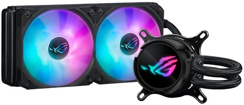 Купить Система охлаждения ASUS ROG Strix LC III 240 ARGB черная  5616000. Характеристики, отзывы и цены в Донецке