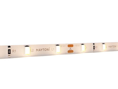 Купить Светодиодная лента Maytoni 12В 2835 4.8Вт/м 3000K 5м IP20 5 мм  9184969. Характеристики, отзывы и цены в Донецке