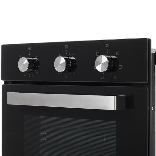 Купить Электрический духовой шкаф HOMSair OEF451BK черный  8160925. Характеристики, отзывы и цены в Донецке