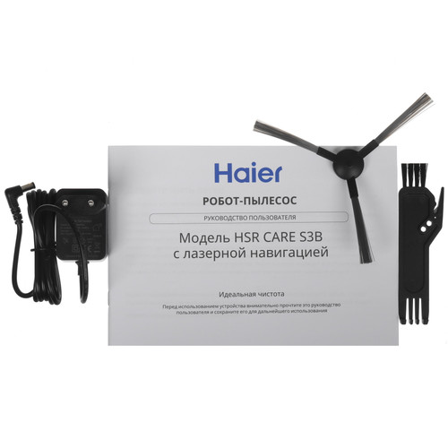 Купить Робот-пылесос Haier HSR Care S3B черный  9237091. Характеристики, отзывы и цены в Донецке