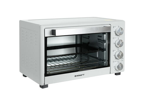 Купить Мини-печь Kraft KFC-MO 380 HGR серый  9080967. Характеристики, отзывы и цены в Донецке