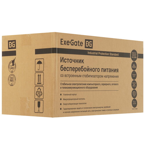 Купить ИБП ExeGate SpecialPro Smart LLB-1600.LCD.AVR.4SH  5418302. Характеристики, отзывы и цены в Донецке