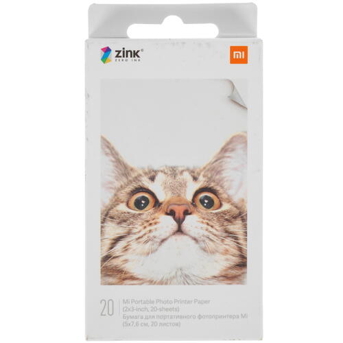 Купить Фотобумага Xiaomi Mi Portable Photo  5010286. Характеристики, отзывы и цены в Донецке