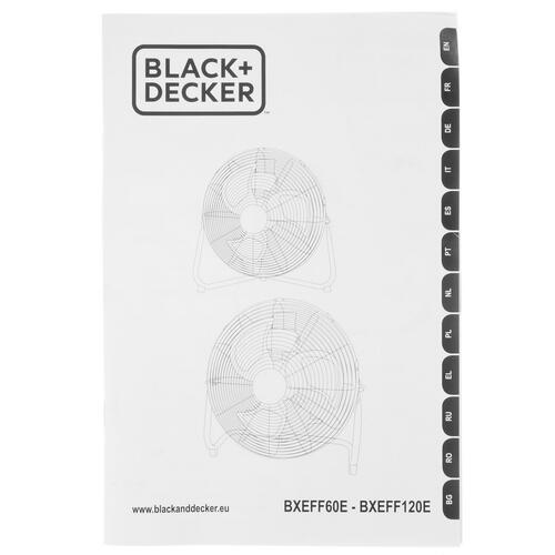 Купить Вентилятор Black+Decker BXEFF60E  серебристый  9002319. Характеристики, отзывы и цены в Донецке