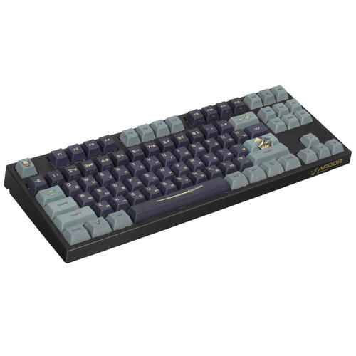 Купить Клавиатура проводная + беспроводная ARDOR GAMING Wakizashi [AG-ZD-87GT-HS-B]  5401627. Характеристики, отзывы и цены в Донецке