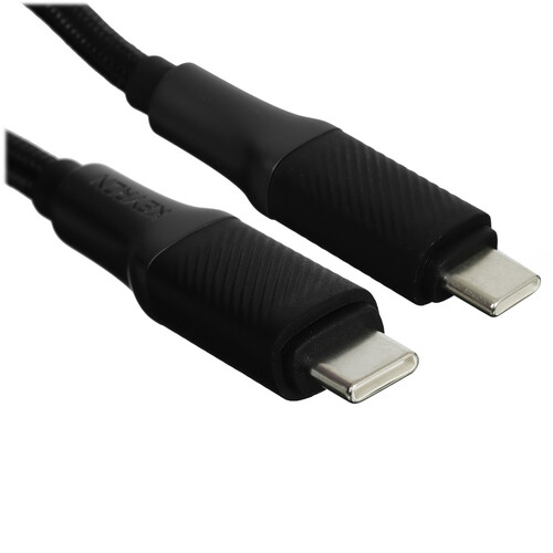 Купить Кабель круглый KEYRON USB Type-C - USB Type-C серый 1.5 м  9206856. Характеристики, отзывы и цены в Донецке