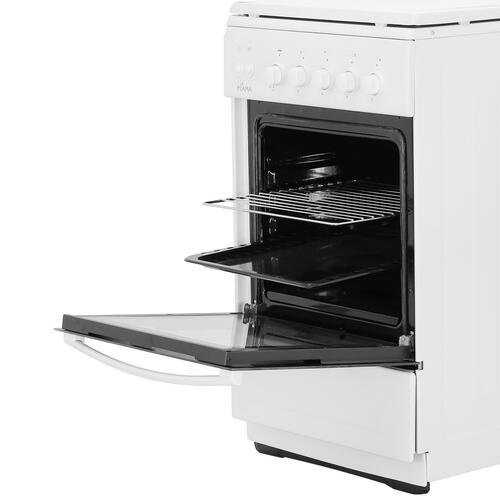 Купить Газовая плита Flama LFG 24244 W белый  9973271. Характеристики, отзывы и цены в Донецке