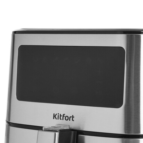 Купить Аэрогриль Kitfort KT-2228 серебристый  5332011. Характеристики, отзывы и цены в Донецке