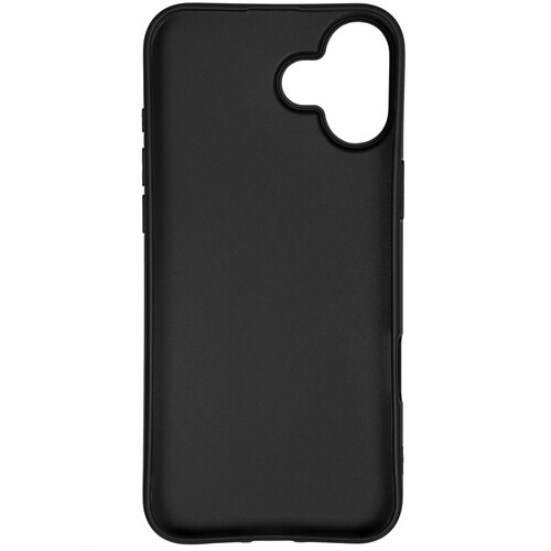 Купить Накладка  BoraSCO для Apple iPhone 16 Plus черный  5473656. Характеристики, отзывы и цены в Донецке