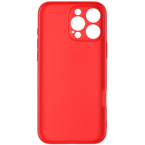 Купить Накладка  DF для Apple iPhone 16 Pro Max красный  5475764. Характеристики, отзывы и цены в Донецке