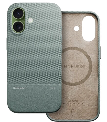 Купить Накладка  Native Union (Re)Classic Case для Apple iPhone 17 зеленый  5639027. Характеристики, отзывы и цены в Донецке