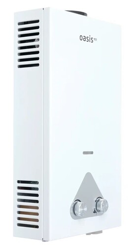 Купить Водонагреватель газовый Oasis Eco EU-20/W  9231828. Характеристики, отзывы и цены в Донецке