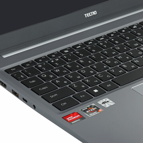 Купить 15.6" Ноутбук Tecno Megabook K15SDA серый  5619831. Характеристики, отзывы и цены в Донецке