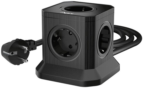 Купить Сетевой фильтр AGNI TP-VE4U5E черный  9289272. Характеристики, отзывы и цены в Донецке