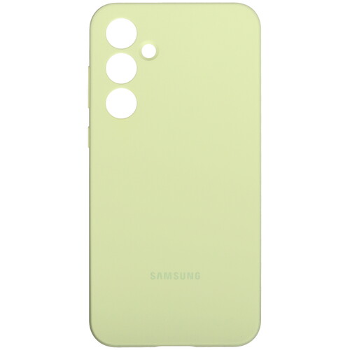 Купить Накладка  Samsung Silicone Case для Samsung Galaxy A55 зеленый  9078613. Характеристики, отзывы и цены в Донецке