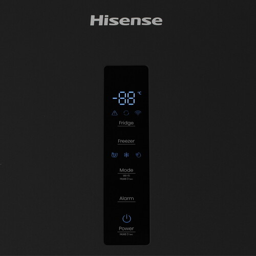 Купить Холодильник с морозильником   Hisense RB5P410SAFE черный  9300176. Характеристики, отзывы и цены в Донецке