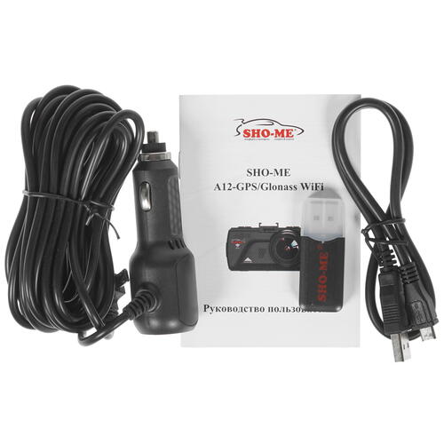 Купить Видеорегистратор SHO-ME A12-GPS/GLONASS Wi-Fi  4715433. Характеристики, отзывы и цены в Донецке