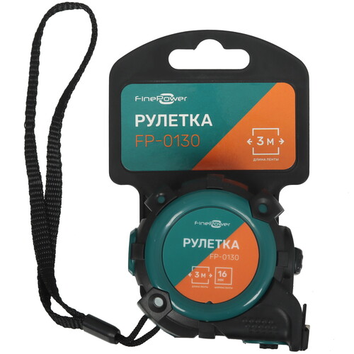 Купить Рулетка FinePower FP-0130  9150721. Характеристики, отзывы и цены в Донецке