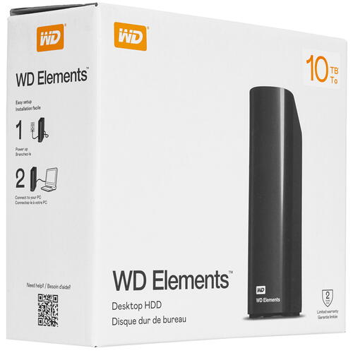 Купить 10 ТБ Внешний HDD WD Elements Desktop  5400227. Характеристики, отзывы и цены в Донецке