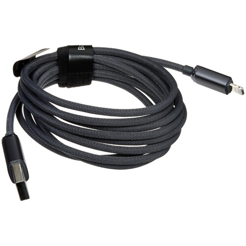 Купить Кабель круглый Baseus Lightning 8-pin - USB 2.0 Type-A черный 2 м  9167053. Характеристики, отзывы и цены в Донецке