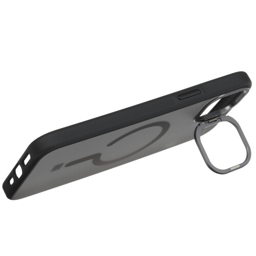 Купить Накладка  Aceline Protect Stand для Apple iPhone 15 Plus черный/прозрачный  9105886. Характеристики, отзывы и цены в Донецке