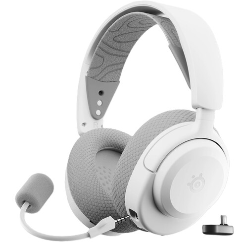 Купить Беспроводные наушники SteelSeries Arctis Nova 3 Wireless белый 2023  5635472. Характеристики, отзывы и цены в Донецке