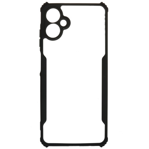 Купить Накладка  BoraSCO Sky Case для Samsung Galaxy A06 черный/прозрачный  5623598. Характеристики, отзывы и цены в Донецке