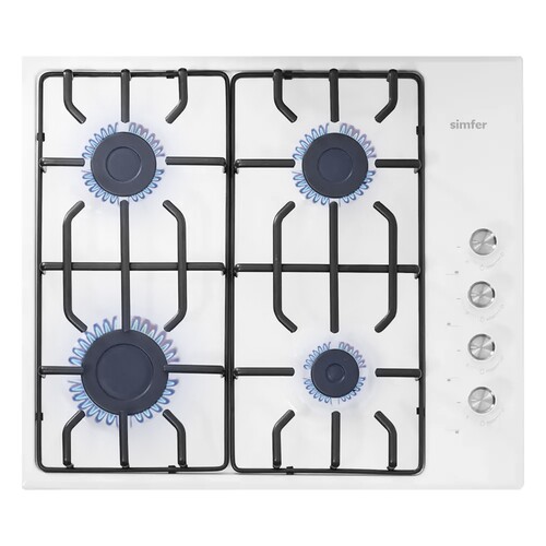 Купить Газовая варочная поверхность Simfer H60Q40W471  9093583. Характеристики, отзывы и цены в Донецке
