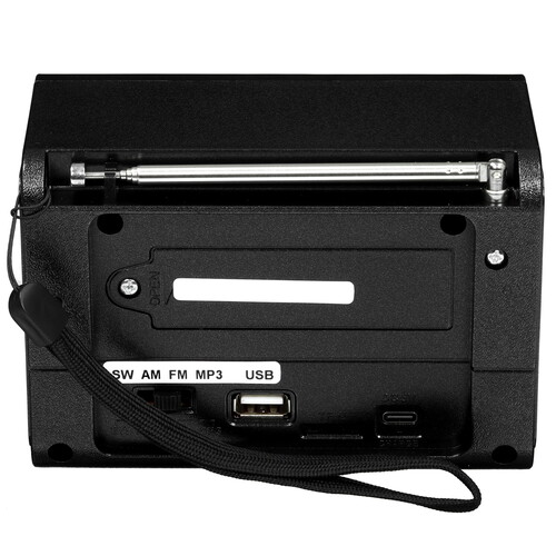 Купить Радиоприемник Ritmix RPR-020 черный  9201099. Характеристики, отзывы и цены в Донецке