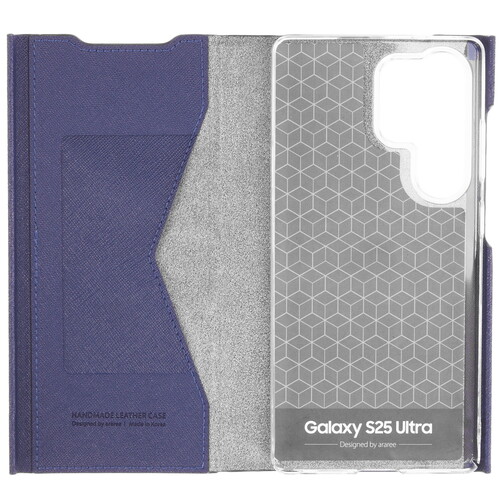 Купить Чехол-книжка  Araree Bonnet Stand для Samsung Galaxy S25 Ultra синий  5617358. Характеристики, отзывы и цены в Донецке