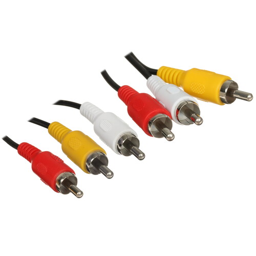 Купить Кабель   VCOM 3RCA - 3RCA черный  5602639. Характеристики, отзывы и цены в Донецке