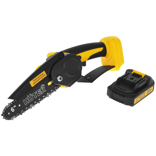 Купить Аккумуляторная цепная мини-пила HUTER ELS-150/6Li  шина - 15 см (6")  5490969. Характеристики, отзывы и цены в Донецке