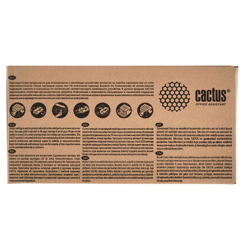 Купить Картридж лазерный Cactus CS-C055HY желтый, с чипом  5350026. Характеристики, отзывы и цены в Донецке