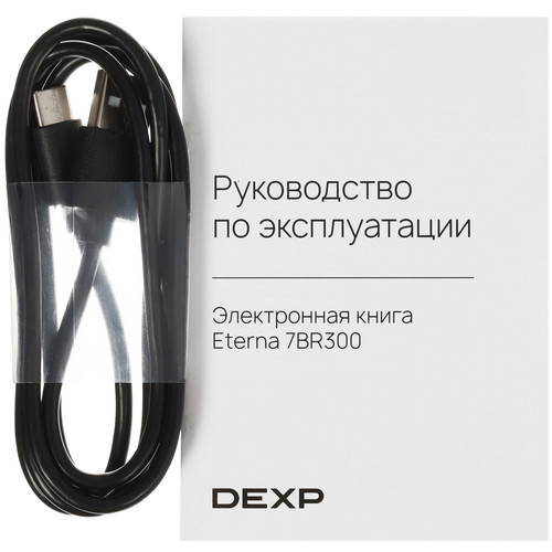 Купить 7" Электронная книга DEXP Eterna 7BR300 черный + чехол  9324585. Характеристики, отзывы и цены в Донецке