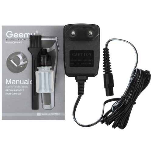 Купить Машинка для стрижки Geemy GM-6005 синий/золотистый  5492145. Характеристики, отзывы и цены в Донецке