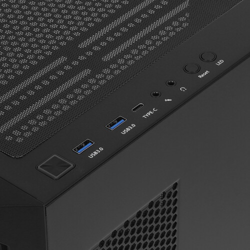 Купить Корпус Chieftec APEX AIR [GA-01B-M-OP] черный  5449739. Характеристики, отзывы и цены в Донецке