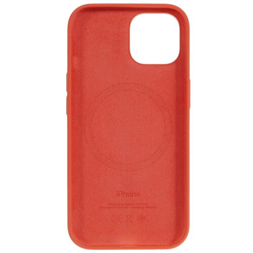 Купить Накладка  Apple Silicone Case with MagSafe для Apple iPhone 15 красный  5432354. Характеристики, отзывы и цены в Донецке