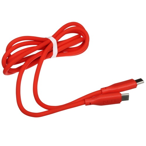 Купить Кабель круглый TFN USB Type-C - USB Type-C красный 1.2 м  9174437. Характеристики, отзывы и цены в Донецке