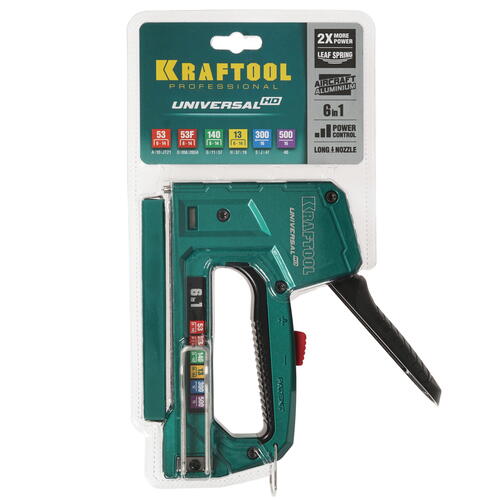 Купить Степлер механический KRAFTOOL Universal-HD  4754386. Характеристики, отзывы и цены в Донецке