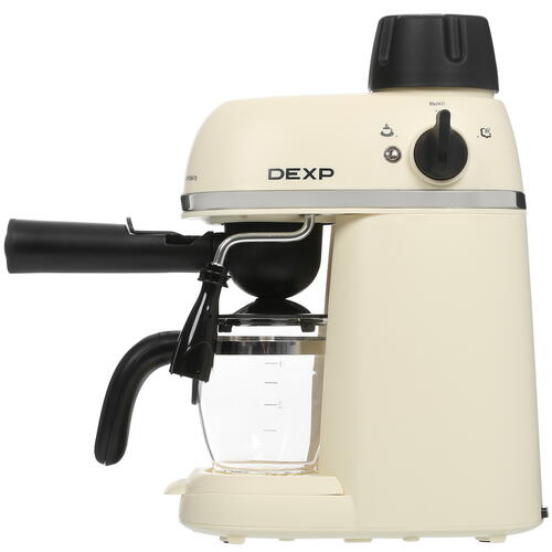 Купить Кофеварка рожковая DEXP EM-900 бежевый  5406641. Характеристики, отзывы и цены в Донецке