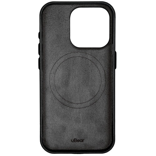 Купить Накладка  uBear Capital Leather Case для Apple iPhone 15 Pro черный  5460641. Характеристики, отзывы и цены в Донецке