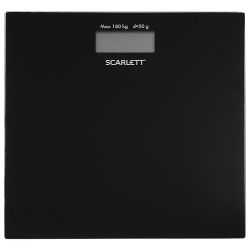 Купить Весы Scarlett SC-BS33E036 черный  8194257. Характеристики, отзывы и цены в Донецке