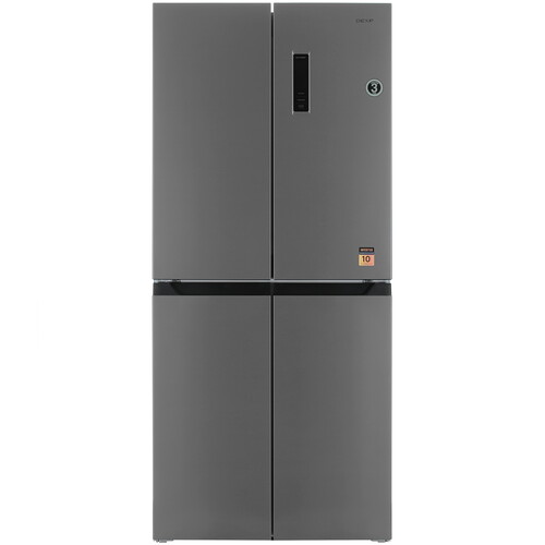 Купить Холодильник с морозильником   DEXP MCr4-41AHA серебристый  9259662. Характеристики, отзывы и цены в Донецке