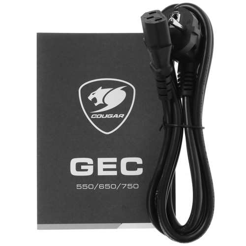 Купить Блок питания Cougar GEC 750 [31GC075.0001P] черный  4851660. Характеристики, отзывы и цены в Донецке