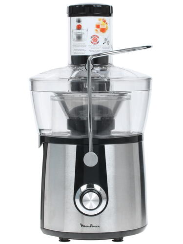 Купить Соковыжималка электрическая Moulinex Juice Express JU550D10 серебристый  1223801. Характеристики, отзывы и цены в Донецке
