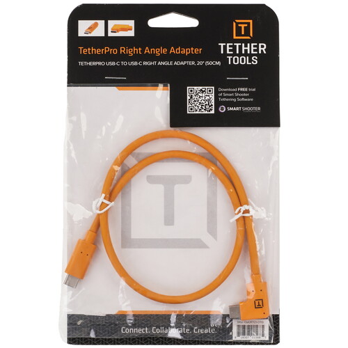 Купить Кабель круглый Tether Tools USB Type-C - USB Type-C оранжевый 0.5 м  5605731. Характеристики, отзывы и цены в Донецке