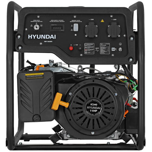 Купить Электрогенератор   бензиновый Hyundai HHY 5020FE  1289226. Характеристики, отзывы и цены в Донецке