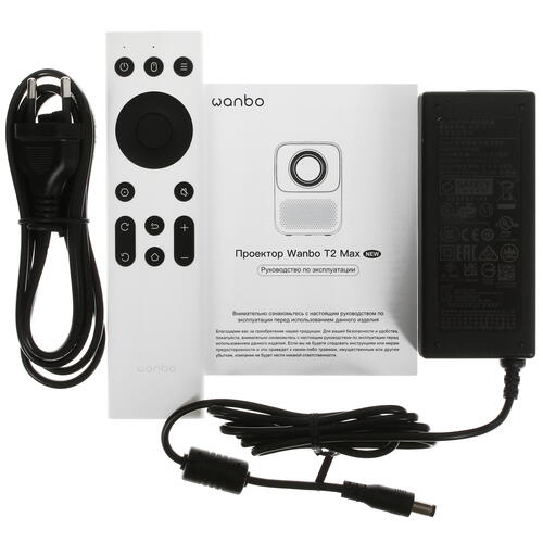 Купить Проектор Wanbo Projector T2 Max New белый  5434500. Характеристики, отзывы и цены в Донецке