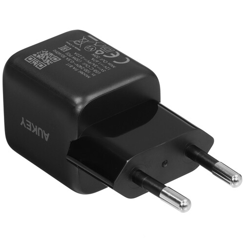Купить Сетевое зарядное устройство Aukey PA-B1T Mini черный  5600118. Характеристики, отзывы и цены в Донецке